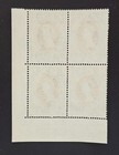 Dominica 1953 Qeii Coronation Sg 139  Sc 141 Plate Block  1 Mint Nh