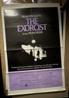 Orig  Movie Poster the Exorcist 1973 linda Blair  One Sheet 27x41  max Von-sydow
