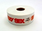 Tanning Stickers - 1000-roll Red  sexy  - Flesh Tattoos - New