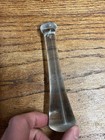 Vintage Clear Glass Pestle No  4 Replacement For Mortar 5 5  Long