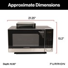 Furrion 1 1 Cu  Ft  Microwave Oven With Built-in Air Fryer - Stainless Steel  20