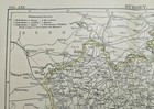 1894 Vintage Surrey  Uk Atlas Map Old Authentic Antique Encyclopedia Britannica 