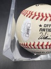 Willie Mays Signed Onlb Baseball - New York Giants Auto - Hof - Jsa Full Loa