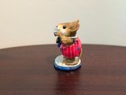 Wee Forest Folk M-196a  one-mouse Band  Rwb Mint Retired W wff Box