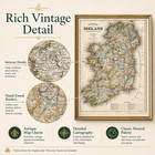 1844 Map Of Ireland 11x14 Unframed Poster  Vintage Antique Cartography  Histori