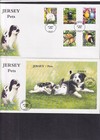 Guernsey Isle Of Man Jersey Dogs Choice Of Fdc   Presentation Packs Labrador Etc