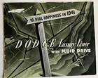 1941 Dodge Luxury Liner Fluid Drive To Happiness  Car Brochure   free Shipping  