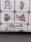 Disney Faux Leather Bambi Cosmetic Makeup Bag Thumper Flower  primark -new Nwt