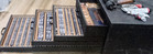    sale   antique Letterpress Wood   Metal Typeset 1000  Printing Blocks   Case