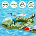 Inflatable Pool Float With Dual Water Guns For Summer Pool Beach Party Games