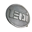 Vintage Edi Hitline Oval Metal Belt Buckle