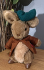 Benjamin Bunny Beatrice Potter Plush Toy Stuffed Eden Toys Vintage Rabbit