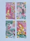 Laos 1964 Buddhist Legend Scenes Imperf Mini Sheet Mnh W  Scarce 5 Digit Serial