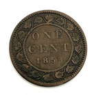 1859 Canada Large One Cent