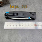 Bm Bugout 535 Folding Knife Cpm-s35v Steel carbon Fiber Handle new In Box