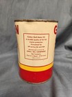Vintage Golden Shell Motor Oil Quart Can Metal Sae 20 Full Unopened Must See 