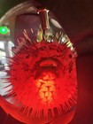 New Witco Style Lamp W real Pufferfish Red Led Tiki Bar Smokin Tikis Oceanic