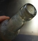 Lemp Shield Beer Bottle-st louis-raised Shield-hand Blown-blob Top-1890s