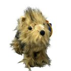 Melissa   Doug Plush Yorkshire Terrier Dog Toy 11 In Realistic Tan Black Cy15258