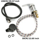 New Barber Shop Salon Shampoo Bowl Sink Hot   Cold Faucet Spray Hose Repalcement