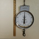 Vintage Hanson Scale Co  10lbs  Hanging Scale Works Commercial No  820 Round 8 