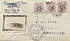 Hong Kong China Clipper Air Mail To Manilla Philippines Ap 29 1937 Postal Cover