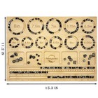 Bead Boards For Jewelry Making  Thicken Bamboo Beading Board For Jewelry Brac   