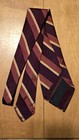 1930s 1940s Bold Look Tie Vintage Swing Art Deco Rayon Silk Wool Arrow