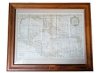 Thomas Kitchin 1777 Antique Map Gulf Mexico Caribbean Robertson History