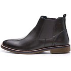 Alpine Swiss Mens Owen Chelsea Boots Pull Up Ankle Boot Genuine Leather Lined