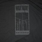 Wax Trax  Wire Logo Shirt-grey Industrial  Front 242  Fla  Ministry  Tkk  Ebm
