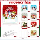 Christmas Money Holders For Cash Gift 24 Sets Vintage Santa Snowman Merry    