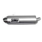Hmf Honda Trx 450r Slip On Exhaust Brushed W blk Euro   Jets  07-14 