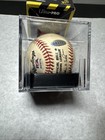 Willie Mays Signed Onl  Baseball W cube - Psa Cert - Clean Signature   Ball