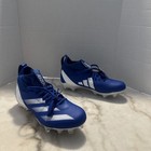 Sm Adidas Adizero Impact Men s Football Cleats Blue White Size Men   s 9