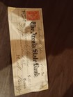 The Arcola State Bank Check Stamped 4 15 1901 H M King  Emily Grose  Illinois