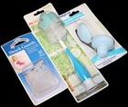 Baby King Munchkin Set Silicone Pacifiers  Case  Latex Nipples  Shock Guards New