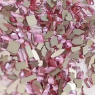 100pcs Small Shape Crystal Light Pink Czech Rhinestone Flatback Nail Art