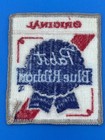Vintage Original Pabst Blue Ribbon Uniform Embroidered Patch Nos