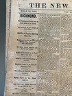 Civil War Original  The New York Herald October 3  1864   Poor Condition