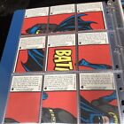 1966 Topps Batman Red Bat Set Reissue Set 1989   44  N mint mint  Cards Only 