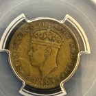 Jamaica 1945 1 2 Penny Pcgs Cert  9-11-01 Twin Towers Wtc Ground Zero Recovery
