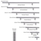 30pack Brushed Nickel Kitchen Cabinet Pulls Stainless Steel Drawer T Bar Handles