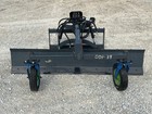 87  Grader Blade Attachment Fits Skid Steer Quick Attach Requires 12 Volt