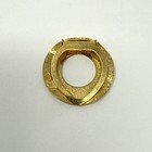 Vintage Signed Lieba Usa Gold Tone Ornate Scarf Clip