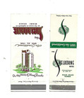 2 Shelborne Hotel   Matchcovers  Miami Beach