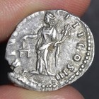 Lucius Verus Denarius Aequitas Ancient Roman Empire Silver Coin 166ad Vf Rome