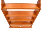 Lenox Spice Village Original Rack Only 1989 Vintage Wood Display Shelf W drawer