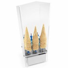 Ice Cream Cone Holder With Ice Cream Spoon Box Ice Cream Cone Silo Ice Cream Cone Holder Ice Cream Cone Silo