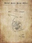 Old  Antique Horn Conn  Historical Documents 1921-32 For Decoration   Poster